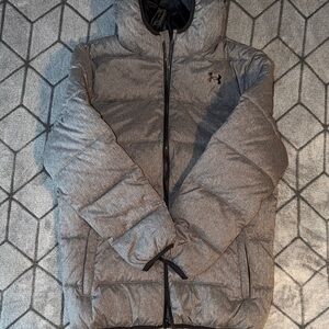 Under Armour Kids Gray Puffer Jacket